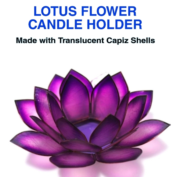 LOTUS TEA LIGHT HOLDER main image 1